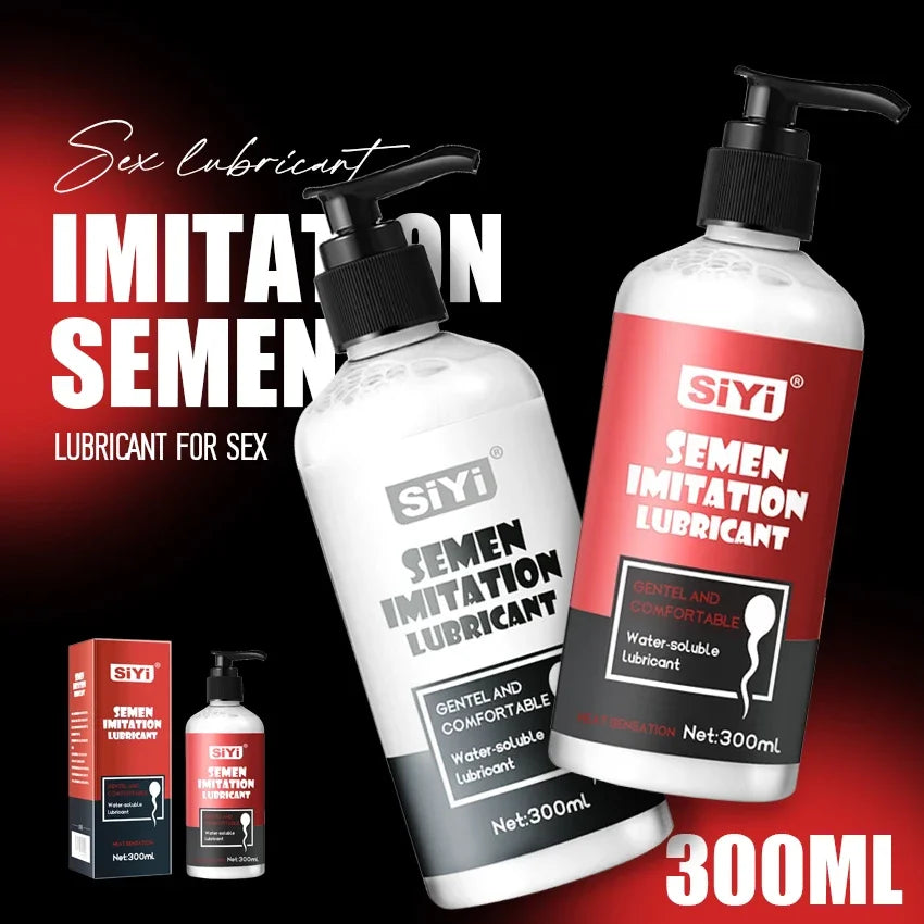 Lubricant for Sex 300ml Anal Vagina Intimate Gel Couples Water Based Semen Viscous Lube Adults Sex Toys Lubrication Products 18+