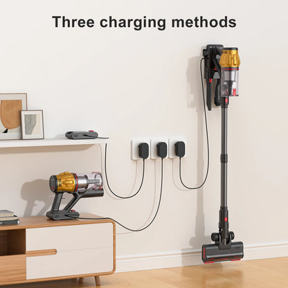 Lubluelu G11 Cordless Vacuum Cleaner 50KPA 50mis Long Running Time Floor Brush Automatically Combs the Hair to Prevent Tangling