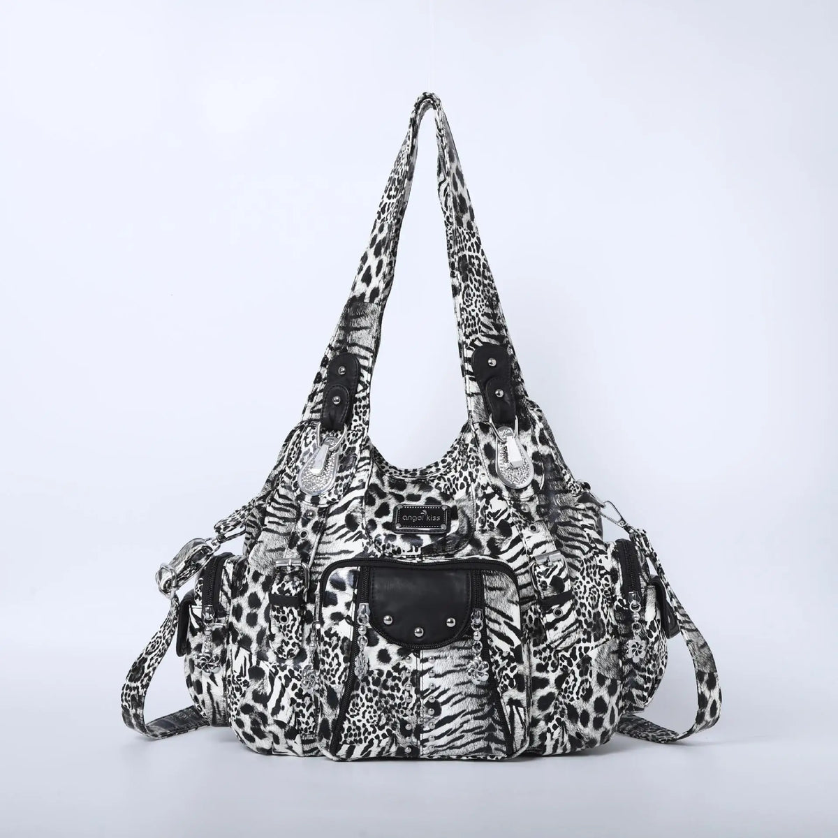 Angel Kiss Bag Women Fashion Handbags Women Shoulder Bags PU Leather Handbag Female Satchel Shoulder Purse Bag Bolsa Feminina