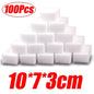 50/100Pcs Melamine Sponge Magic Sponge Eraser Hot-selling Melamine Nano Clean Sponges Auto Cleanings Tools Accessories 10x7x3cm