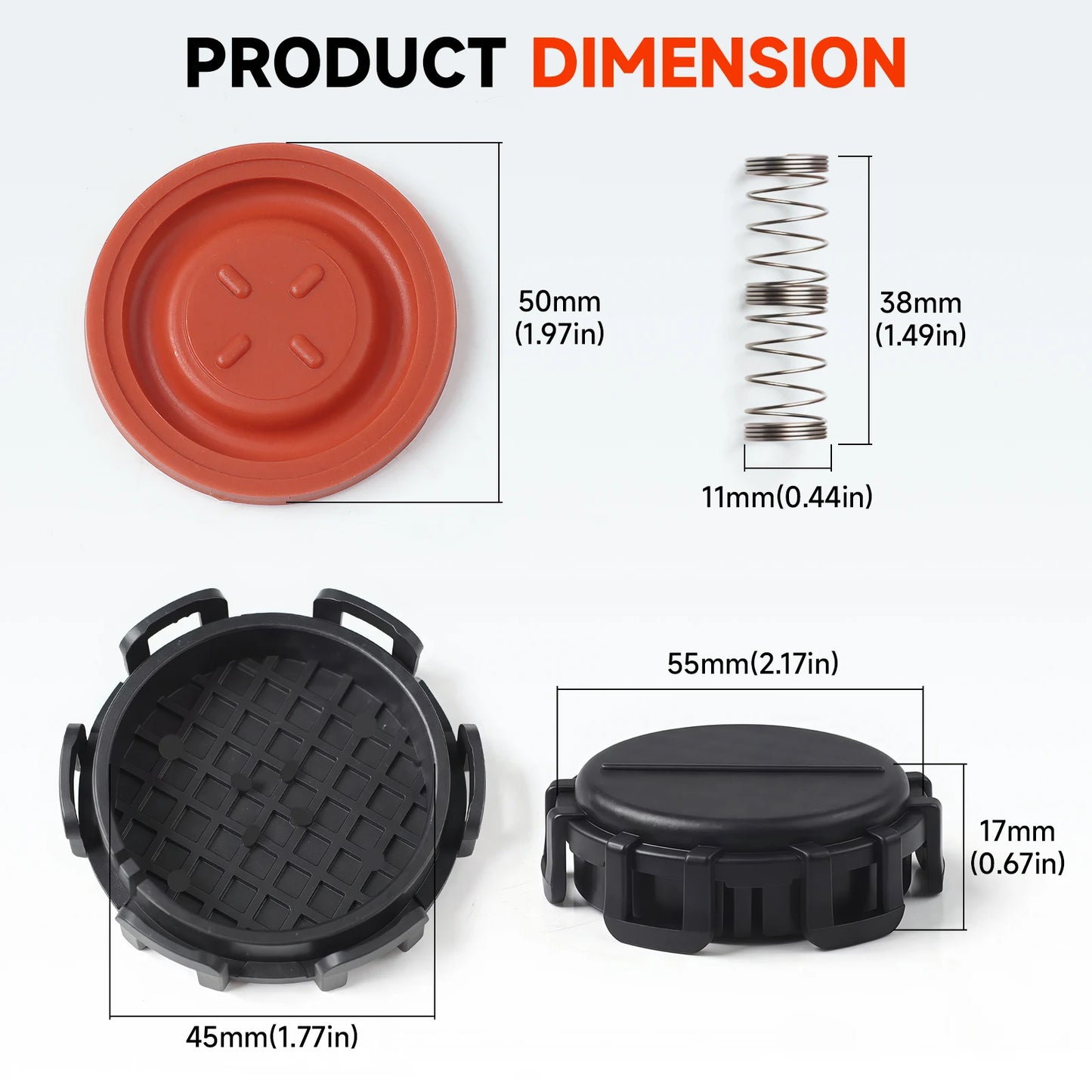 For Ford C-MAX Fiesta VI Focus II Fusion Citroen Berlingo C2 C3 C4 Volvo Car PCV Valve Cover Kit Membrane Repair Accessories New