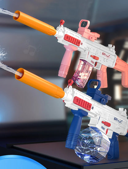 SCAR Electric Automatic Submachine M416 Water Gun Summer Outdoor Beach Firing Shooting Game Water Fight Toy for Children Gifts