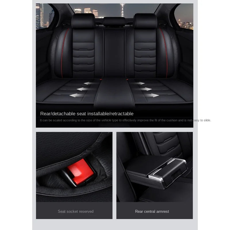 Universal Car Seat Cover for PEUGEOT All Car Models 206 307SW 308 407 408 508sw 208 2008 3008 4008 5008 Accessories Interior