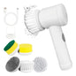 Wireless Electric Spin Scrubber Power Cleaning Brush For Kitchen Bathroom Car Tiles Multi Function Portable Scrub Tool