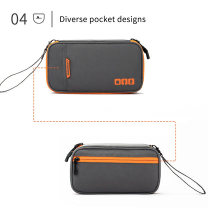 Travel Cable Organizer Bag Storage Pouch Carry Case Portable Waterproof Storage Bags for USB  Charger Cable Cord and Electronics