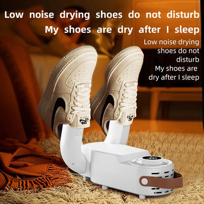 HOMEFISH Intelligent Shoe Dryer Quick Drying Deodorizing Sterilizing Adjustable Timer Household Shoe Warmer And Heater