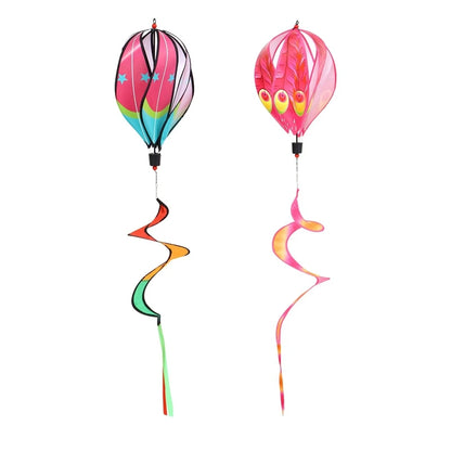 Multistyles Hot Air Balloon Wind Spinner Pvc Outdoor Garden Yard Home Windmill Inflatable Kites Flying Outdoor Toys for Children