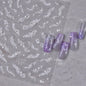 1pcs 5D Diamond Japanese White Lace Bow Nail Art Stickers Pearl Rhinestones Nail Decoration Adhesive Decals Slider DIY Accessory