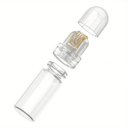 1Pcs 64needles Microneedle with 10ml Bottle Beauty Skin Repair Microneedling Tool