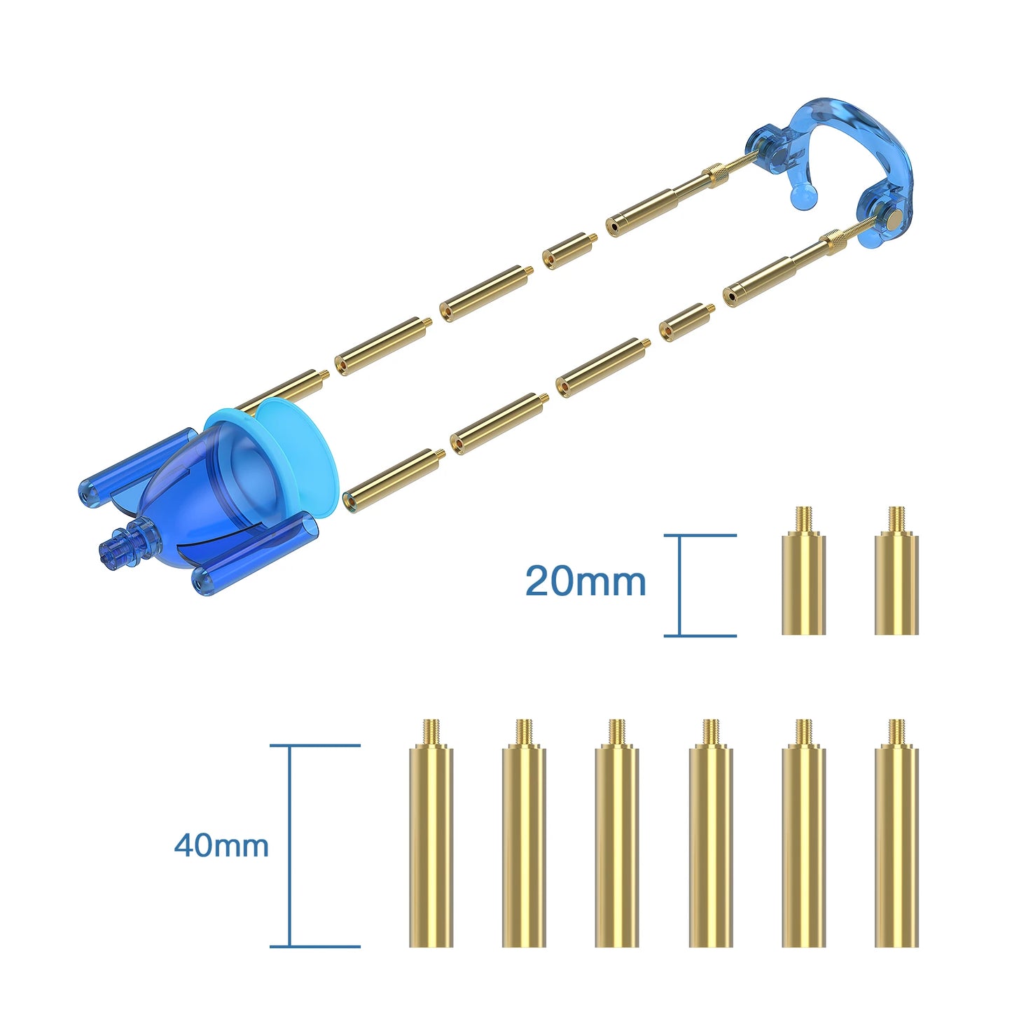 NewSizeDoctor V3.0 Male Penis Enlargement Training enhanced suction Vacuum Cup with Adjustable metal Holder and Soft Material