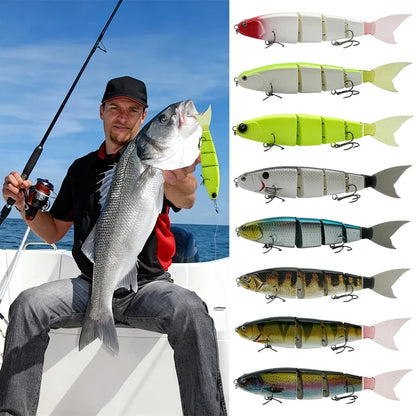 11.5cm/18.5g Balam Glide Bait Catfish Joint Giant Hard Bait Swimbait for Pike Bass Saltwater Glide Bait Leurre De Pêche