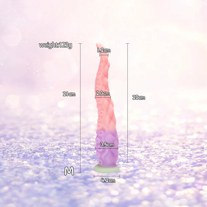 Different Size Tentacles Anal Plug Adult Sex Toy G-spot Clitoris Anal Area Stimulation Made of Soft and Safe Liquid Silicone.