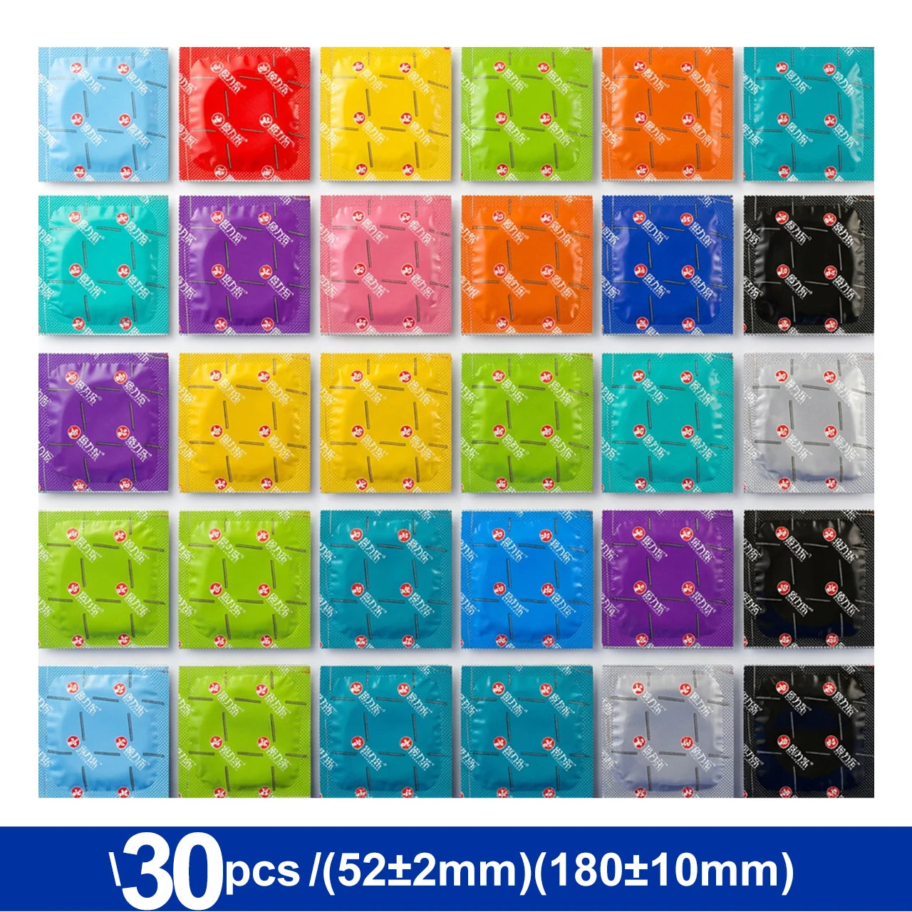 Random Condoms Smooth Surface, Male Safe Sex Health Care, Discreet Package