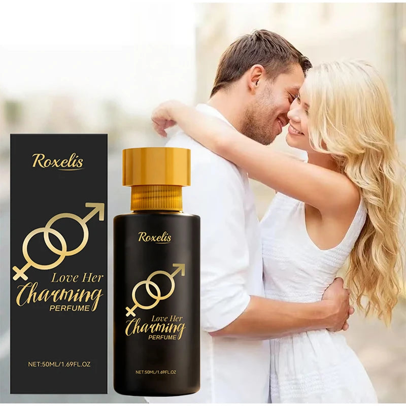 Pheromone Charming Perfume Spray of Man to Attract Woman,Seductive Sandalwood Musk Rose Fragrance Mist,Flirting Dating Scent
