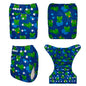U Pick ALVABABY Digital Position Cloth Diapers Baby Reusable Modern Cloth Nappy for Baby with 1pc Microfiber Insert