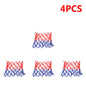 1-5PCS Basketball Net All-Weather Basketball Net Tri-Color Basketball Hoop Net Powered Basketball Hoop Basket Rim Net 농구골대