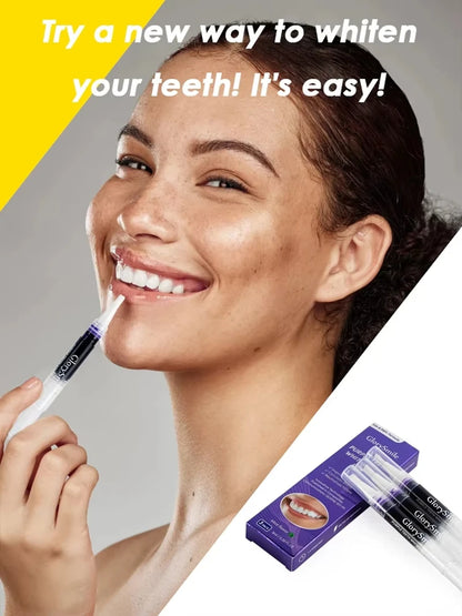 Magical Purple Teeth Whitening Pen Freshing Breath Oral  Deep Cleaning Stain Removal Dentifrice Teeth Cleaning Essence Oral Care