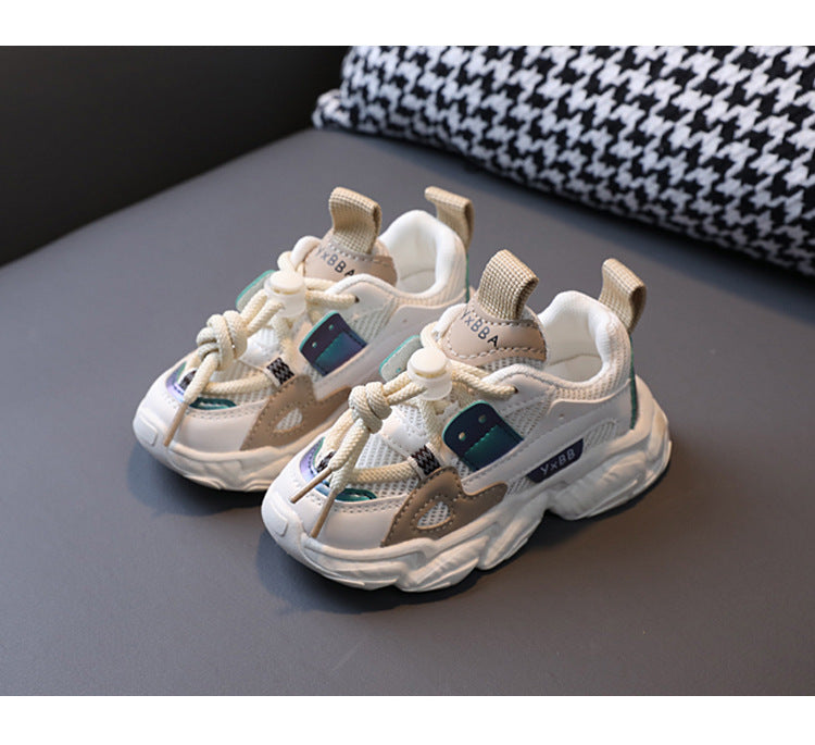 Size 21-36 Baby Toddler Shoes For Boys Girls Breathable Mesh Little Kids Casual Sneakers Non-slip Children Sport Shoes tenis