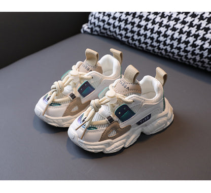 Size 21-36 Baby Toddler Shoes For Boys Girls Breathable Mesh Little Kids Casual Sneakers Non-slip Children Sport Shoes tenis