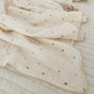 Baby Blanket Floral Soft Cotton Muslin Newborn Swaddle Wrap Receiving Blanket Quick Dry Bath Towel Baby Stroller Cover