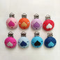10pcs Silicone Heart Pacifier Clips DIY Baby Teething Teether Necklace Bead Tool Nurs Gift Nipple Chain Accessories