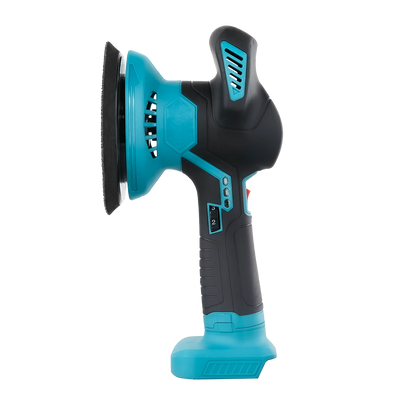 Podofo 6 Gear 5500 RPM Cordless Brushless Car Polisher 6 In 1 Mini Car Buffers Polishers Kit Fit Makita Battery Orbital Polisher For Car Boat Detailing, Polishing, Scratch Removing Without Battery With Storage Bag