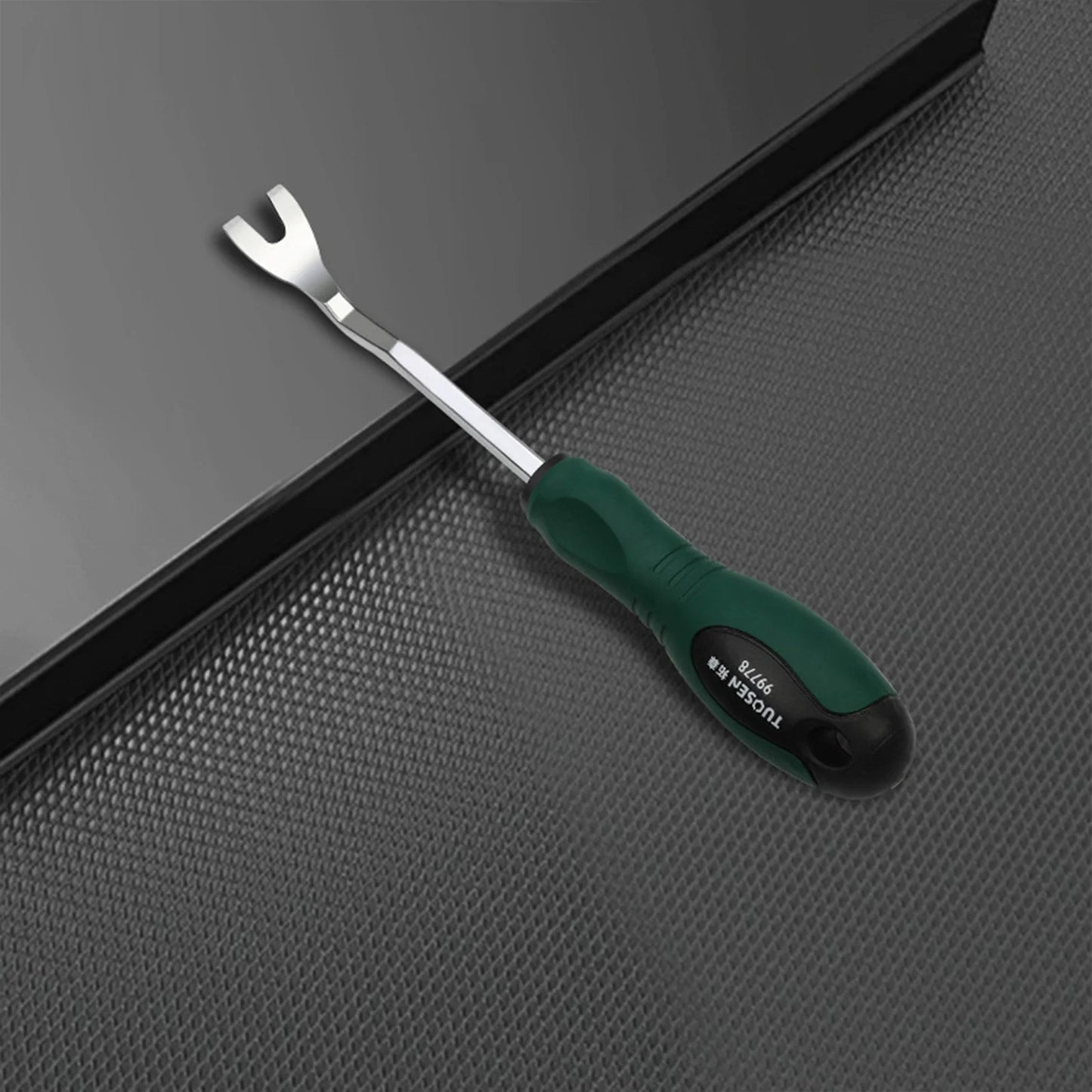 Auto Door Panel Clip Remover Tool Set Durable Steel Pry Bar Kit for Interior Trim Removal Car Repair Accessories
