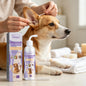 118ML Pet Ear Cleaner Kit Natural Formula Remove Earwax Eliminate Bad Odors Relief Itching Non-irritating Pet Ear Cleaning Set
