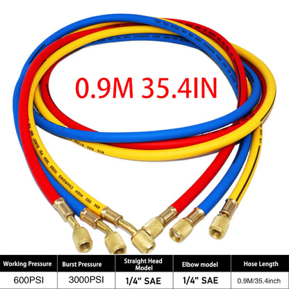 R22 High Pressure Resistant Liquid Filling Pipe for Automotive Air Conditioning Fluorine Refrigerant Refrigerant Pipe 2025 New