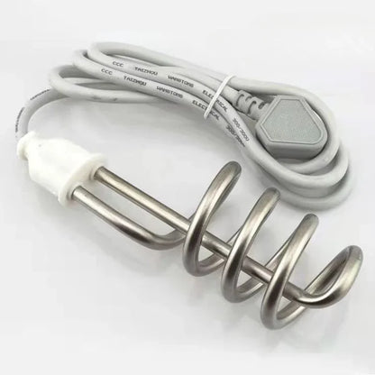 2500W-4000W Stainless Steel Immersion Heater Boiler Tankless Water Heating Rod Home Electric Hot Water Heater 220V