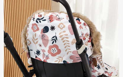 0-24Months Baby Carriage Sack Winter Warm Thicker Envelope For Discharge Stroller Footmuff Universal Pram Cover Accessories
