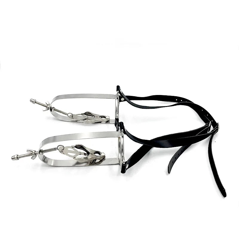 Breast Clips Undershirt Type New Butterfly Breast Clips Breast Chain Erotic Products Nipple Clamps Alternative Couple Sex BDSM
