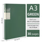 A3 Side-Entry Art Portfolio for Students - Painting Folder, Poster, Sketch Paper, Insert Pockets, Certificate Holder 20-60Pages
