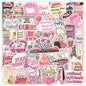 10/50/100pcs Mix Kawaii Smut Bookish Dark Romance Reading Book Stickers Aesthetic DIY Scrapbooking Notebook Laptop Phone Sticker