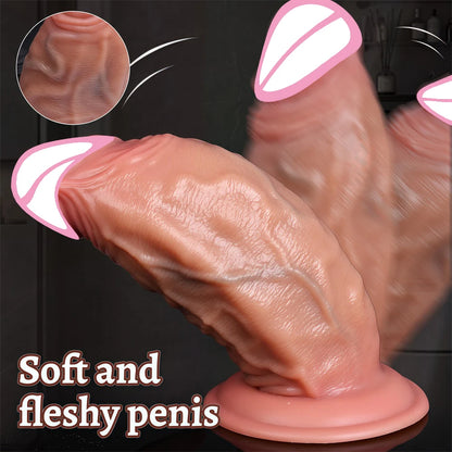 Huge Thick Dildo Big Dick Sex Toy for Women Soft Silicone Anal Big Penis With Super Suction Cup Female Masturbation Sex Products
