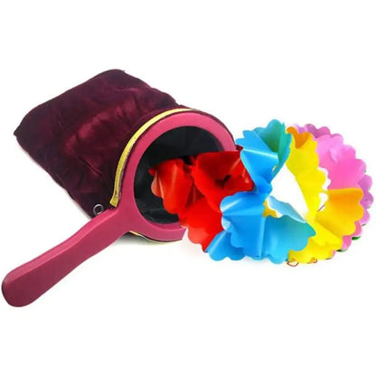 Magical Change Bag Magic Prop Twisting Handle Make Things Appear Disappear Performance Stage Magic Trick for Kids Party Supplies