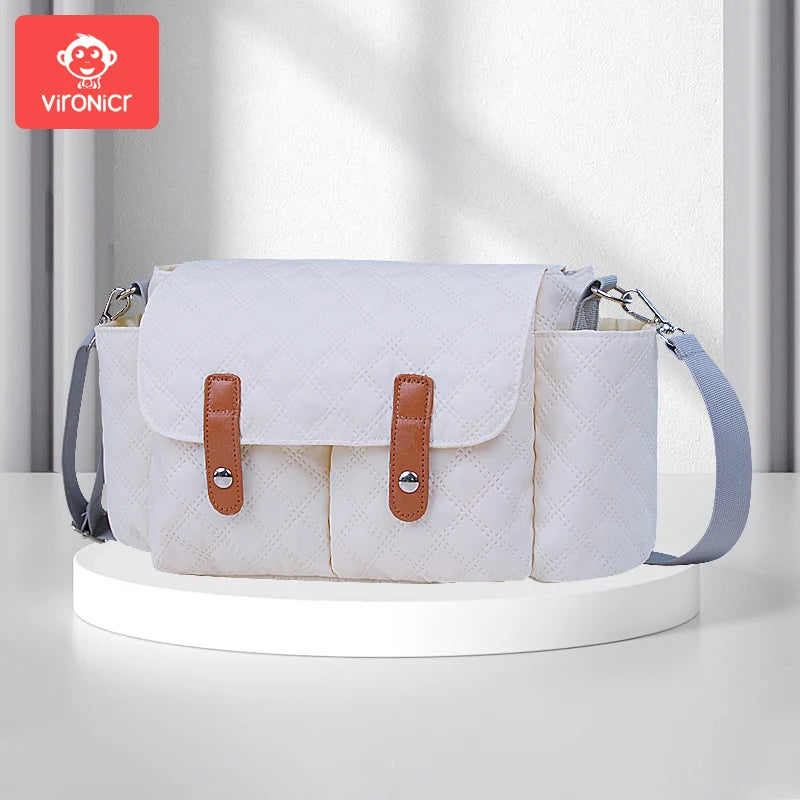 Stroller Organizer Bags Magnetic Buckle Mummy Travel Hanging Bag Bottle Holder Pram Diaper Bags Baby Stroller Accessories
