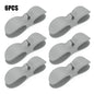 MAOYYE 6pcs/4pcs Cable Winder Cable Clip Holder Cable Organizer Easy To Install Multi-function Suitable For Kitchen Appliances
