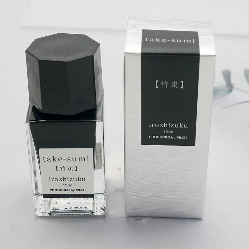 Ink for Fountain Pen 15ml Water-based Dye Color Bottle Ink Writing Materials Stationery Office Supplies PILOT
