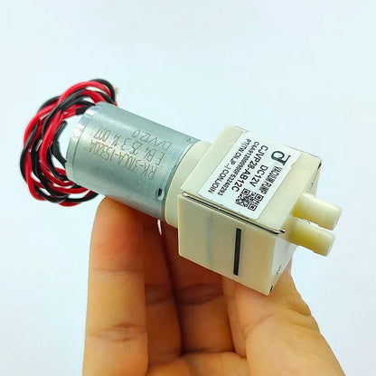 CONJOIN CJVP28-AB12C Mini DC 12V Vacuum Pump Micro 370 Motor Air Suction Pump Negative Pressure Pump DIY Robot Sweeper Cleaner