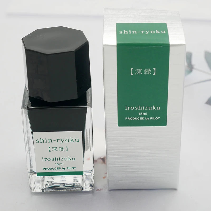 Ink for Fountain Pen 15ml Water-based Dye Color Bottle Ink Writing Materials Stationery Office Supplies PILOT