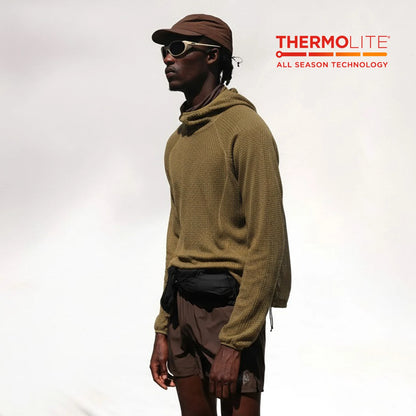 Thermolite® Hooded Sweatshirt: 2025 Winter Lightweight & Warm Hoodie Unisex Solid Color Thickened Hoodie for Autumn and Winter