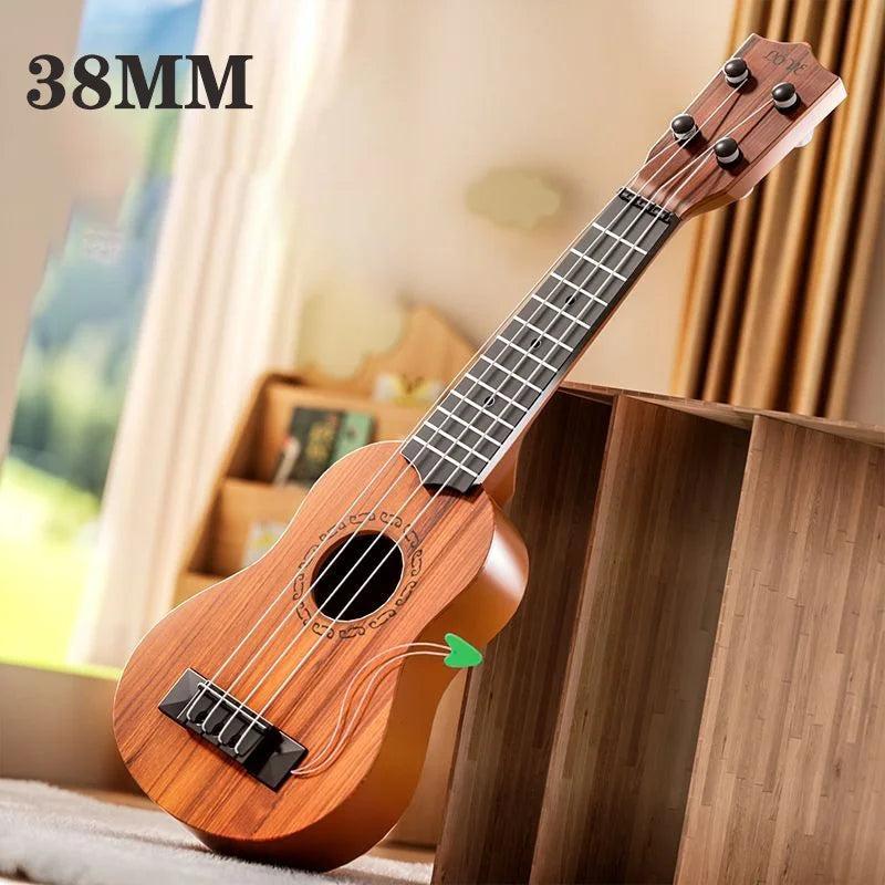 Children Ukulele Musical Toys 4 Strings Small Guitar Montessori Education Instruments Music Toy Learning 3 To 6 Years Boys Gift