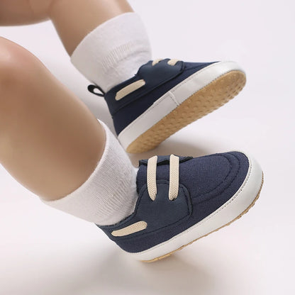 HAIZHIW 0-18M Baptism Newborn Baby Prewalker Girls Boys Casual Shoes Leather Non-Slip Soft-Sole Infant Toddler First Walkers