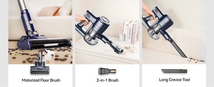 Vastorm 3-in-1 Corded Vacuum Cleaner 600W Powerful Upgraded Motor Free-Stand Lightweight Stick Handheld Vacuum for Carpet Pet Hair