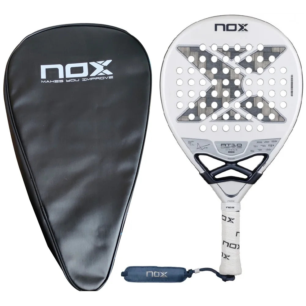 Nox 3D Carbon Fiber Power Racket, Stereo Structure Rebuild Tennis Hit Experience, Immersive Advanced Court, Tech Enabled 2023-26