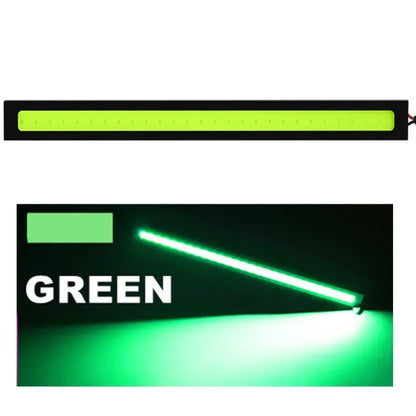 LED COB daytime running lights 17cm waterproof car lighting car interior design 12V 6500K high brightness strip lights