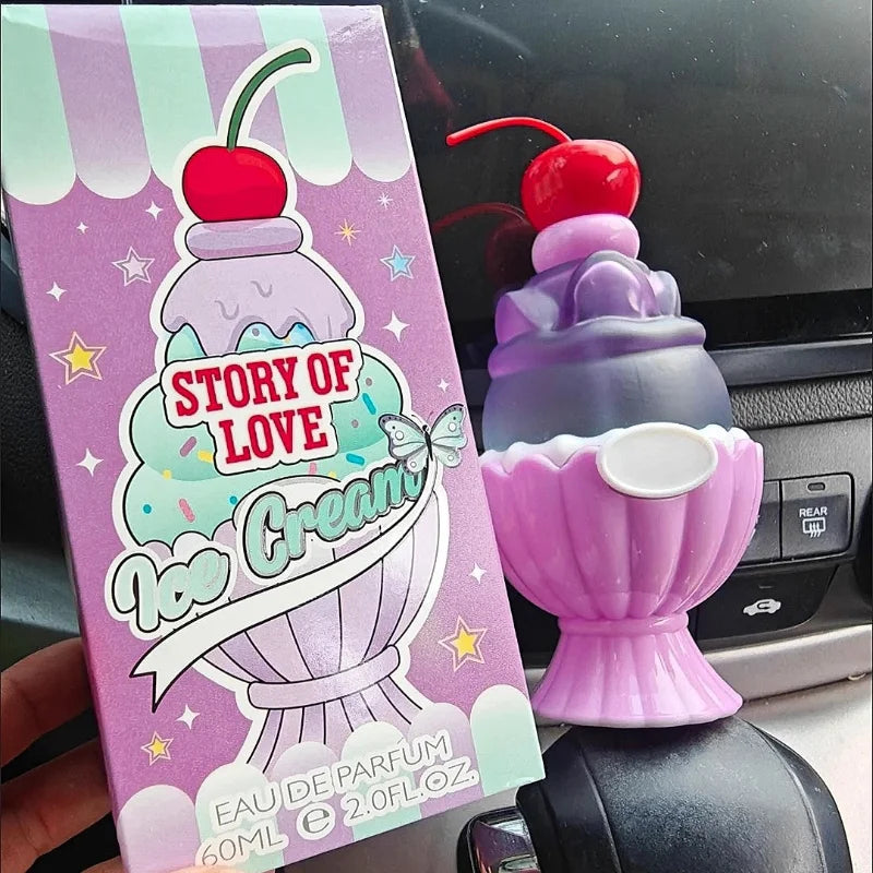 Hign-end Ice Cream Sweet Women Perfume Lasting Fresh Vitality Floral Fruity Fragrance Eau De Toilette Charming Fragrance Spray