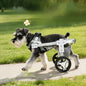 Pet Dog Wheelchair Cart Adjustable Pet Mobility Aid with Wheels Disabled Cat Dog Rehabilitation Walking Mobility Aid Pet Bracket