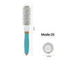 Hair Comb Professional Salon Hair Brush Hair Styling Hairbrush Hairdressing Comb Round Curly Hair Rollers Tools Blue